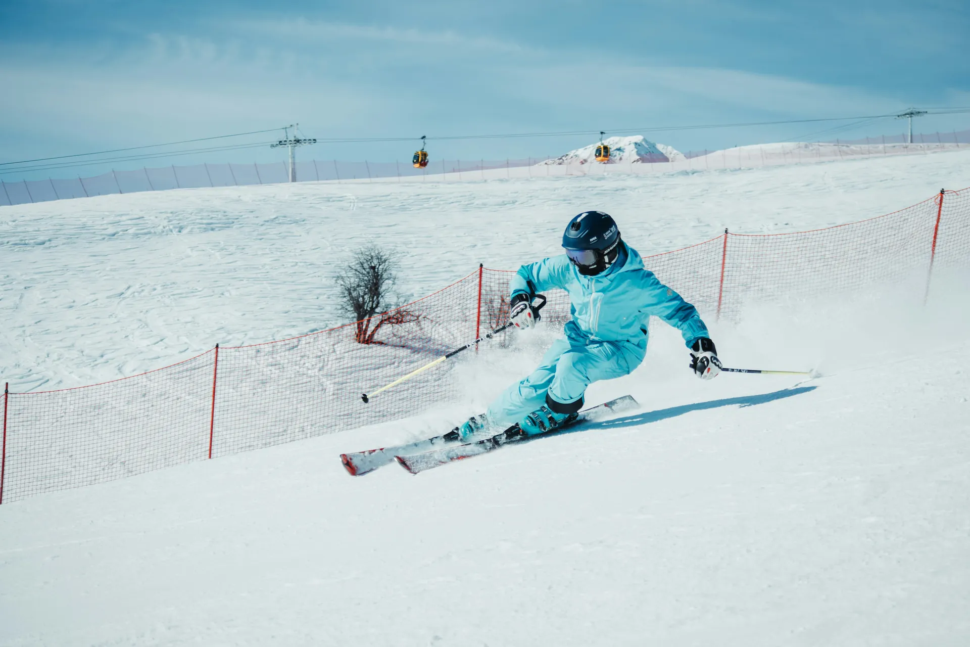 Skiing